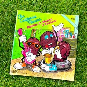 California Raisins Vintage 1988 Book